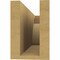 Ekena Millwork 4in. W x 6in. H x 16in. L Rivera Woodgrain TimberThane Rafter Tail, Primed Tan RFTUR04X06X16RIVRCPR - alternate 6